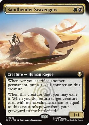 Image of Sandbender Scavengers (Extended Art) (TLA-382) - Avatar: The Last Airbender