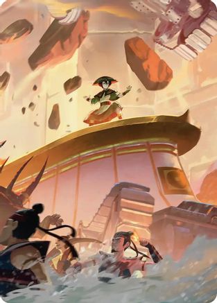 Image of Earthshape Art Card (ASTLA-) - Art Series: Avatar: The Last Airbender