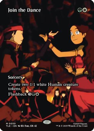 Image of Join the Dance (Borderless) (TLE-050) - Avatar: The Last Airbender: Eternal-Legal