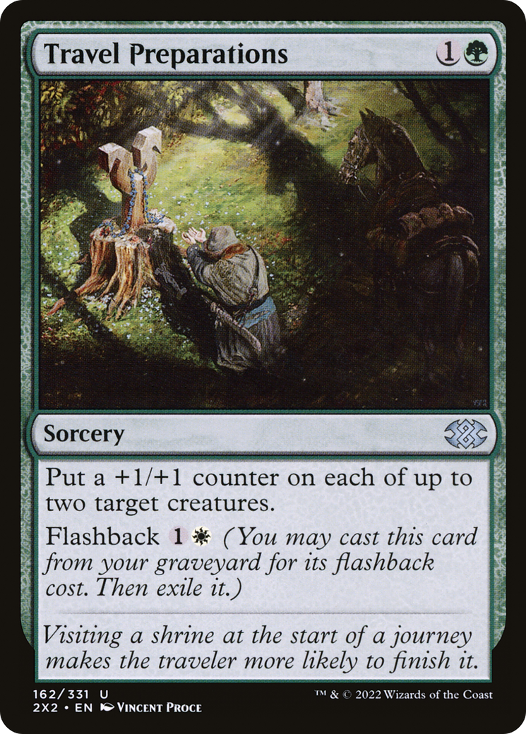 Image of Travel Preparations (2X2-162) - Double Masters 2022 Foil