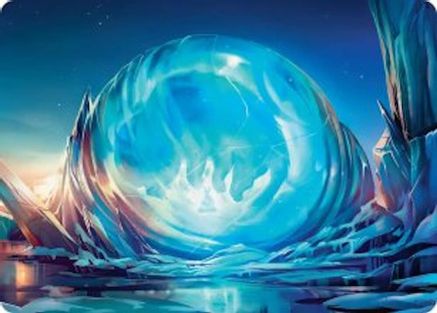 Image of Aang's Iceberg Art Card (ASTLA-002) - Art Series: Avatar: The Last Airbender