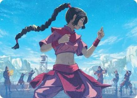 Image of Ty Lee, Chi Blocker Art Card (ASTLA-005) - Art Series: Avatar: The Last Airbender