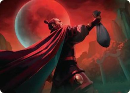 Image of Zhao, the Moon Slayer Art Card (ASTLA-011) - Art Series: Avatar: The Last Airbender
