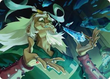Image of Bumi, King of Three Trials Art Card (ASTLA-014) - Art Series: Avatar: The Last Airbender