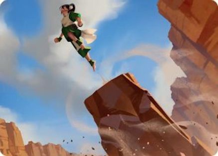 Image of Pillar Launch Art Card (ASTLA-016) - Art Series: Avatar: The Last Airbender