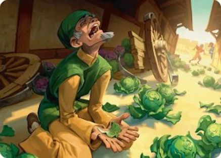 Image of Unlucky Cabbage Merchant Art Card (ASTLA-019) - Art Series: Avatar: The Last Airbender