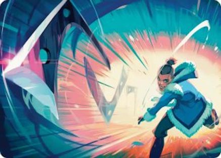 Image of Trusty Boomerang Art Card (ASTLA-025) - Art Series: Avatar: The Last Airbender