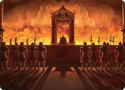 Image of Fire Lord Ozai Art Card (ASTLA-027) - Art Series: Avatar: The Last Airbender