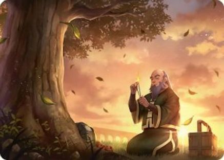 Image of Bastion of Remembrance Art Card (ASTLA-030) - Art Series: Avatar: The Last Airbender