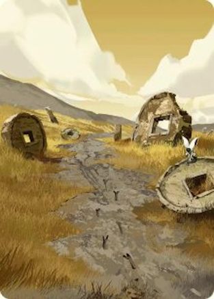 Image of Plains Art Card (ASTLA-050) - Art Series: Avatar: The Last Airbender
