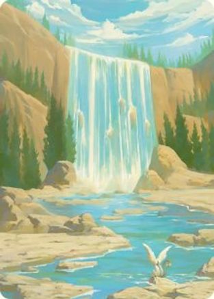 Image of Island Art Card (ASTLA-051) - Art Series: Avatar: The Last Airbender