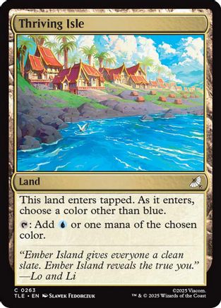 Image of Thriving Isle (TLE-263) - Avatar: The Last Airbender: Eternal-Legal