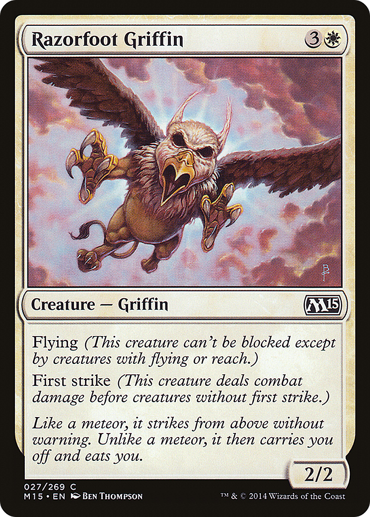 Image of Razorfoot Griffin (M15-027) - Magic 2015