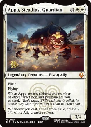 Image of Appa, Steadfast Guardian (PRE-010) - Prerelease Cards Foil
