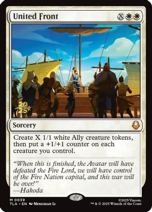 Image of United Front (PRE-039) - Prerelease Cards Foil