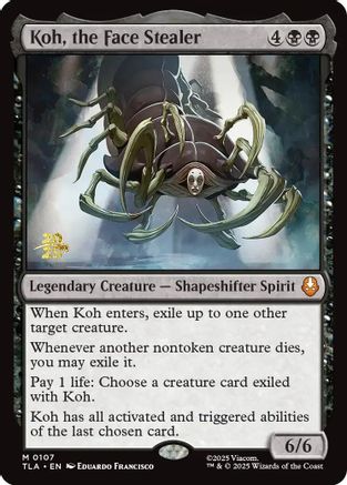 Image of Koh, the Face Stealer (PRE-107) - Prerelease Cards Foil