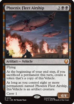 Image of Phoenix Fleet Airship (PRE-114) - Prerelease Cards Foil