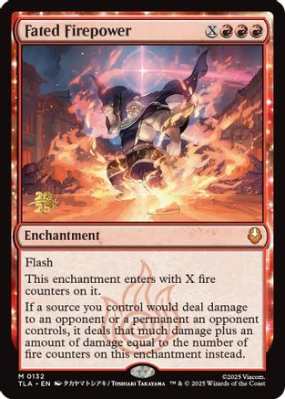 Image of Fated Firepower (PRE-132) - Prerelease Cards Foil