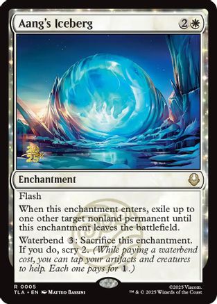 Image of Aang's Iceberg (PRE-005) - Prerelease Cards Foil