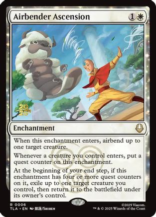 Image of Airbender Ascension (PRE-006) - Prerelease Cards Foil
