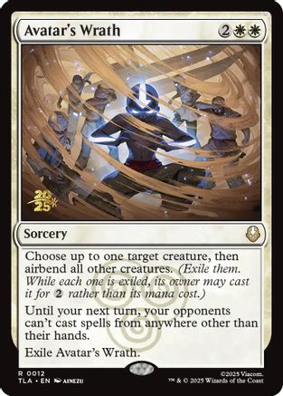 Image of Avatar's Wrath (PRE-012) - Prerelease Cards Foil