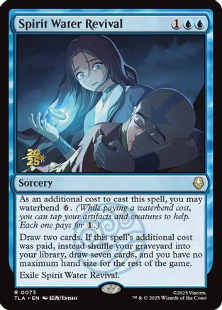 Image of Spirit Water Revival (PRE-073) - Prerelease Cards Foil
