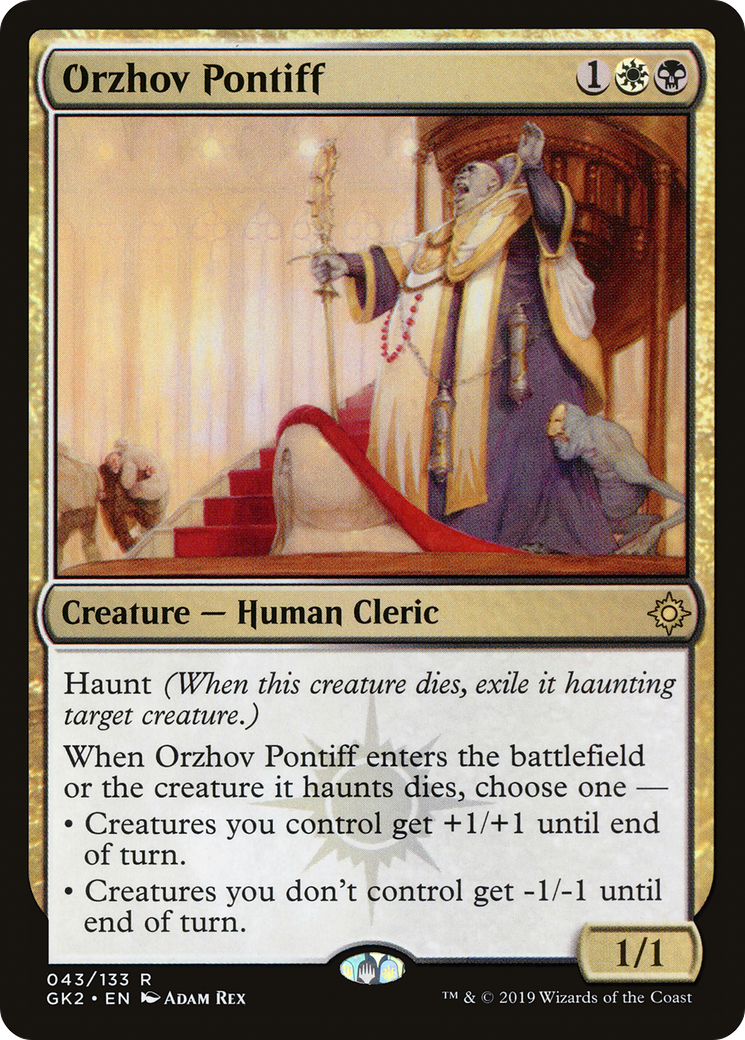 Image of Orzhov Pontiff (GK2-043) - RNA Guild Kit