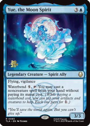 Image of Yue, the Moon Spirit (PRE-083) - Prerelease Cards Foil