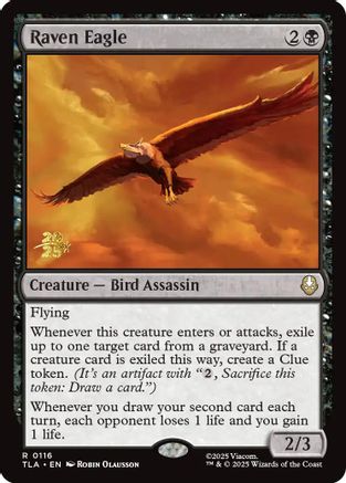 Image of Raven Eagle (PRE-116) - Prerelease Cards Foil