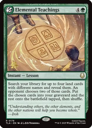 Image of Elemental Teachings (PRE-178) - Prerelease Cards Foil