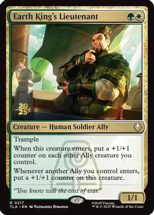 Image of Earth King's Lieutenant (PRE-217) - Prerelease Cards Foil