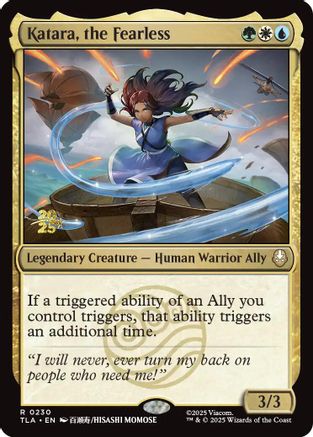 Image of Katara, the Fearless (PRE-230) - Prerelease Cards Foil