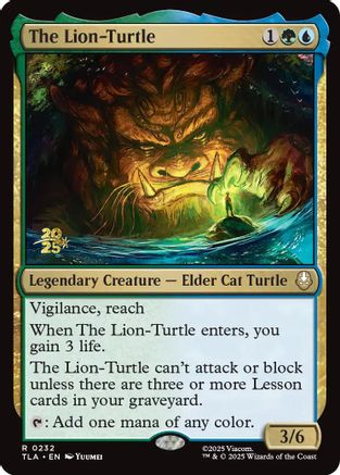 Image of The Lion-Turtle (PRE-232) - Prerelease Cards Foil