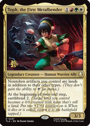 Image of Toph, the First Metalbender (PRE-247) - Prerelease Cards Foil
