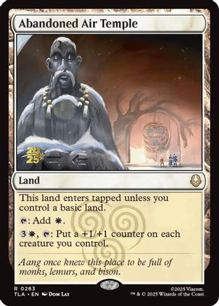 Image of Abandoned Air Temple (PRE-263) - Prerelease Cards Foil
