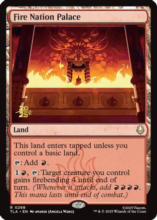Image of Fire Nation Palace (PRE-268) - Prerelease Cards Foil