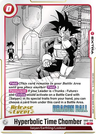 Image of Hyperbolic Time Chamber (SB02-016) - Manga Booster 02 Release Event Cards Holofoil