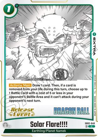 Image of Solar Flare!!!! (SB02-048) - Manga Booster 02 Release Event Cards Holofoil
