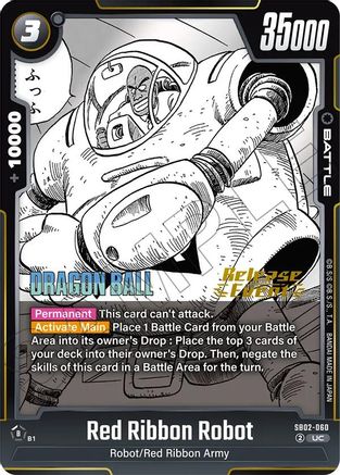 Image of Red Ribbon Robot (SB02-060) - Manga Booster 02 Release Event Cards Holofoil