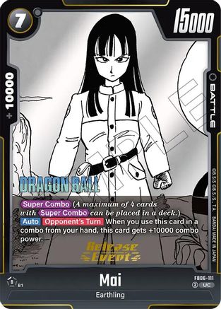 Image of Mai (FB06-111) - Manga Booster 02 Release Event Cards Holofoil