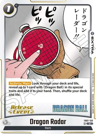 Image of Dragon Radar (FB07-120) - Manga Booster 02 Release Event Cards Holofoil