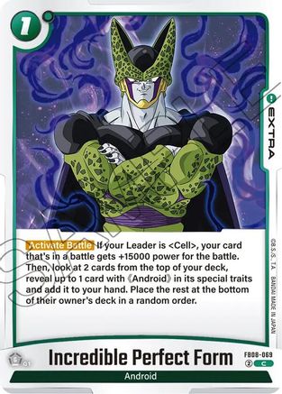 Image of Incredible Perfect Form (FB08-069) - Saiyans Pride