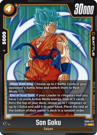 Image of Son Goku - FB08-077 (FB08-077) - Saiyans Pride