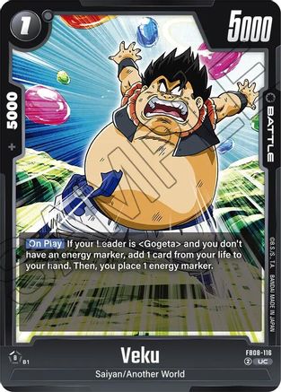 Image of Veku (FB08-116) - Saiyans Pride