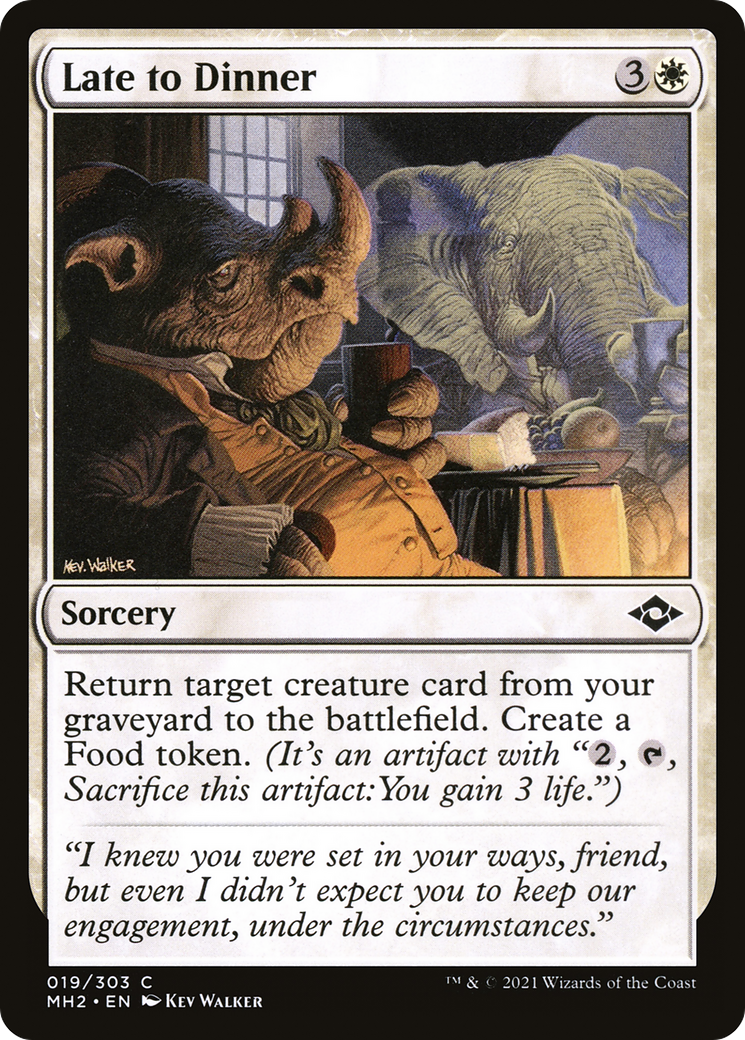 Image of Late to Dinner (MH2-019) - Modern Horizons 2