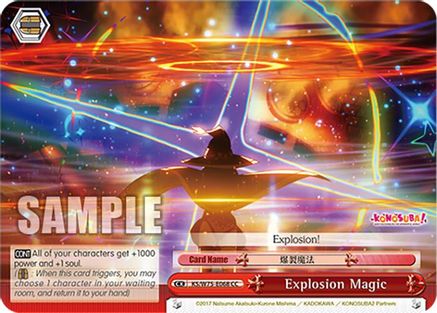 Image of Explosion Magic (KS/W75-E068) - KONOSUBA -God’s blessing on this wonderful world! Re:Edit