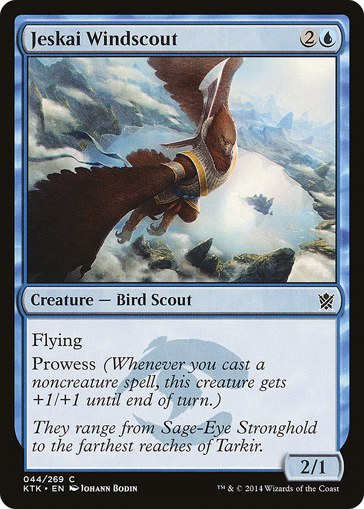 Image of Jeskai Windscout (KTK-044) - Khans of Tarkir Foil
