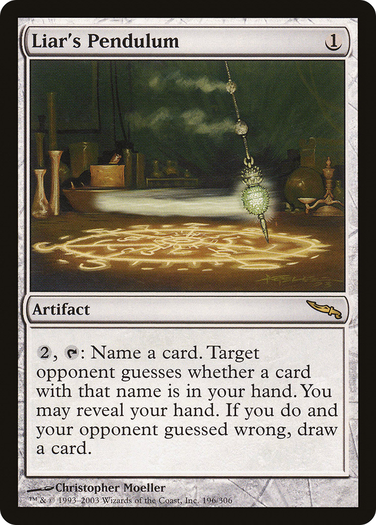 Image of Liar's Pendulum (MRD-196) - Mirrodin