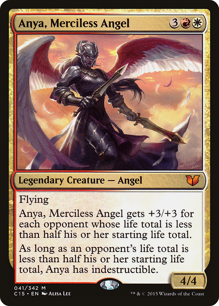 Image of Anya, Merciless Angel (C15-041) - Commander 2015