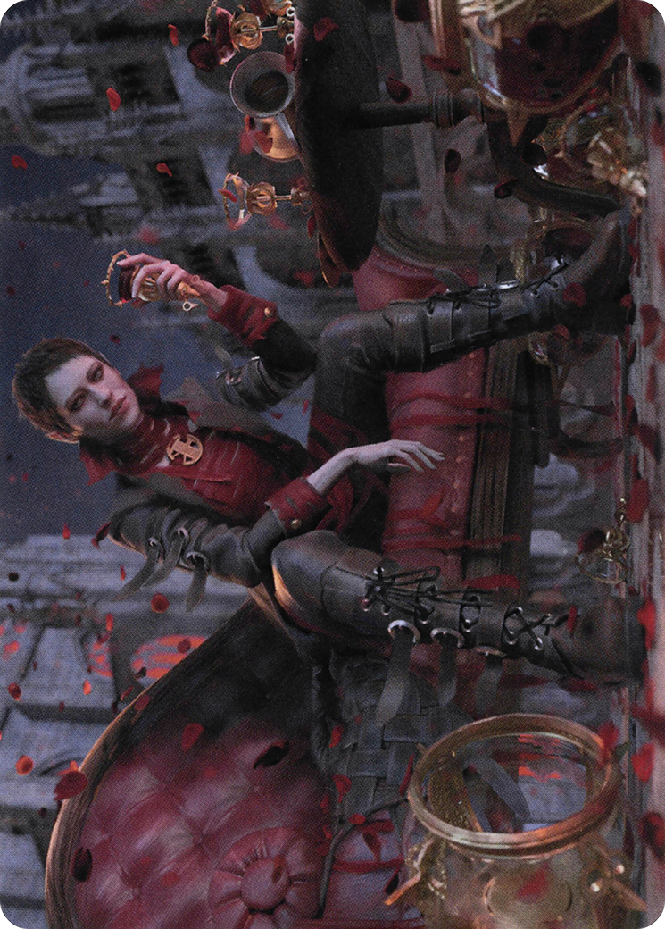 Image of Anje, Maid of Dishonor // Anje, Maid of Dishonor (AVOW-056) - Crimson Vow Art Series (Borderless) Foil